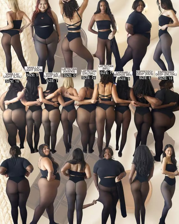 Neue Kompressionsband- und Ein-Nähte-Option! Die Original Magic Fleece-Gefütterte Leggings