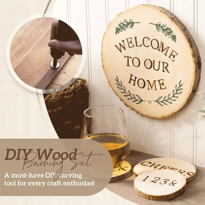DIY Holzbrand-/Schnitzset