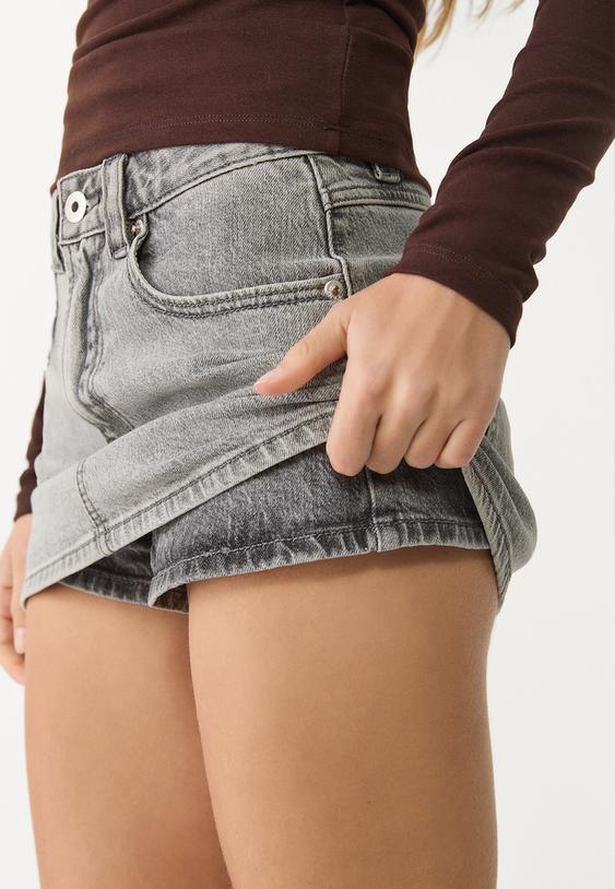 Maxi™ | Bequemer Denim-Miniskort