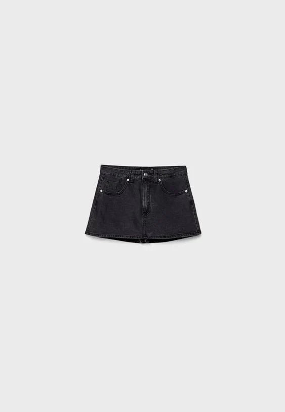 Maxi™ | Bequemer Denim-Miniskort