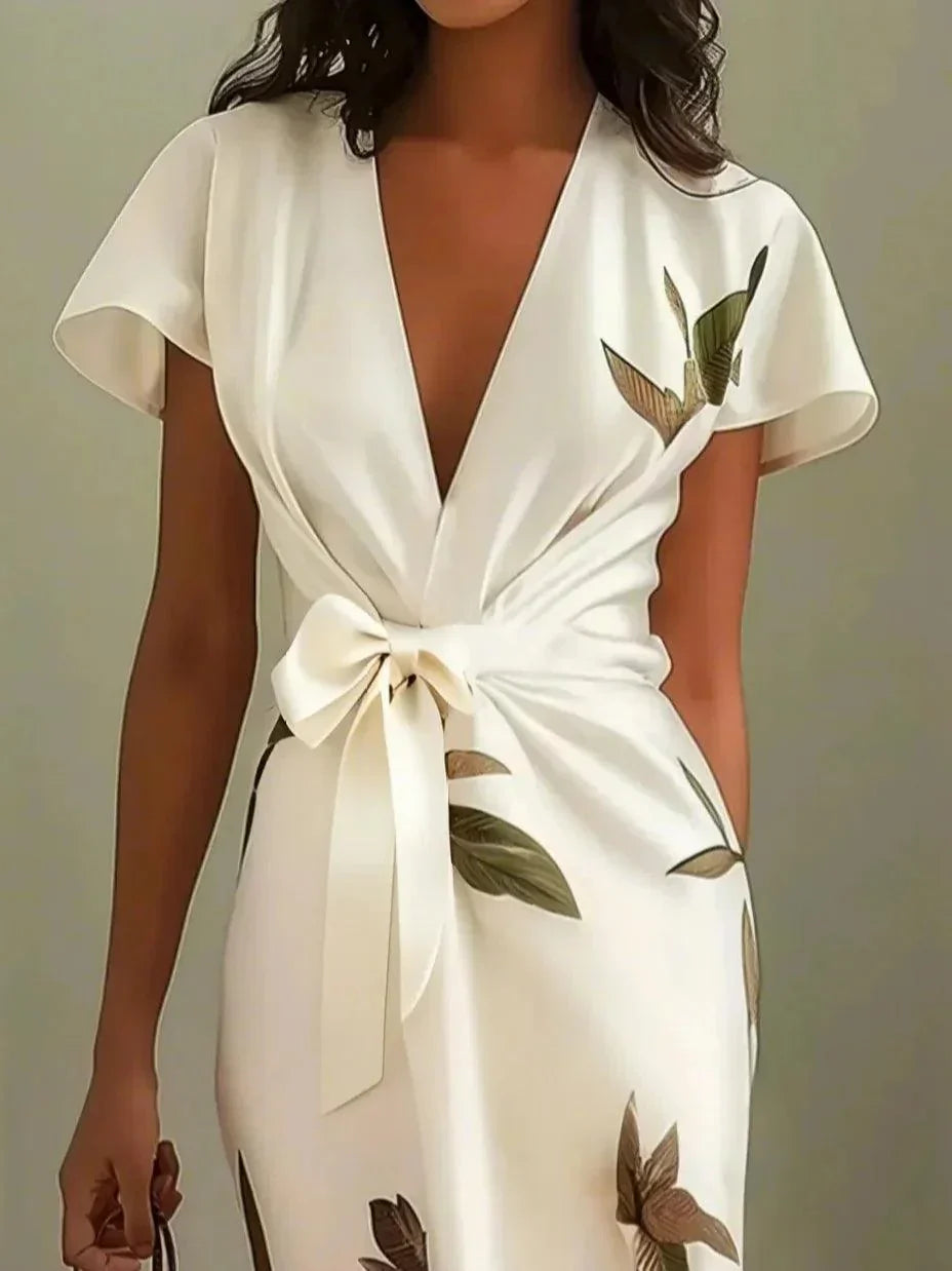 Amira | Elegant Wickelkleid