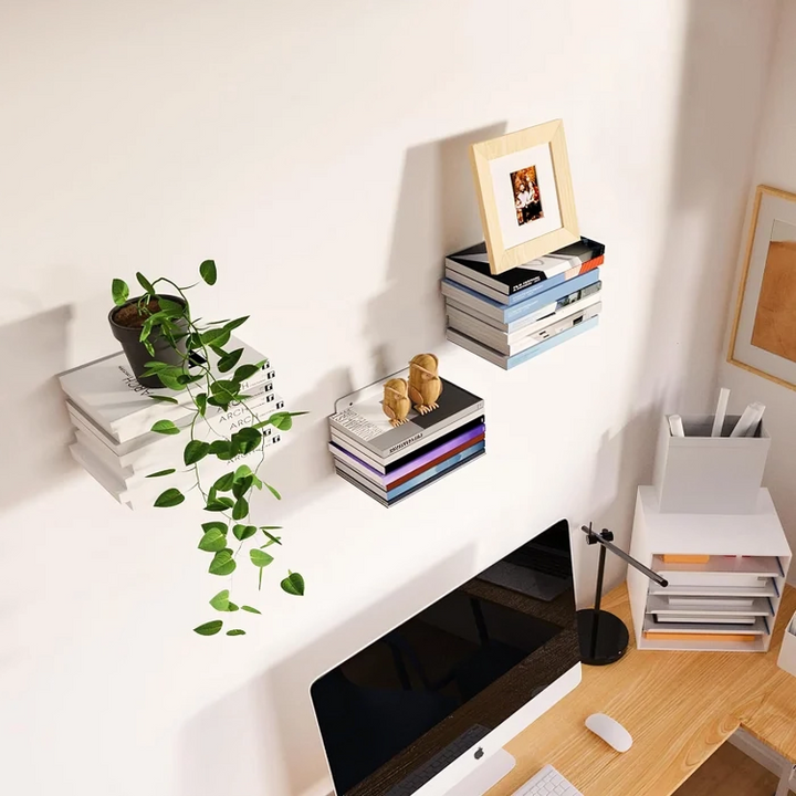 Shelfy| Präsentieren Sie Ihre Bücher wie mit Magie mit diesem unsichtbaren Regal