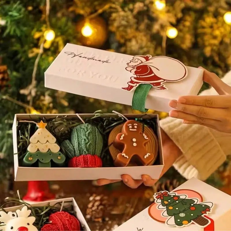 Weihnachts-Duftkerzen-Set