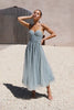 Diana™ | Midikleid - Salbeigrün
