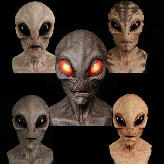 Alien Lustiger Maske 3