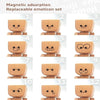JollyTimber – Holzschaukel-Figur mit 12 magnetischen Emotionen