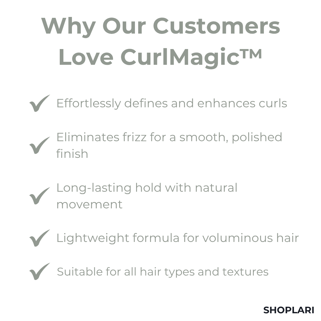 CurlMagic™ Locken definierende Creme | Letzter Tag 50 % RABATT