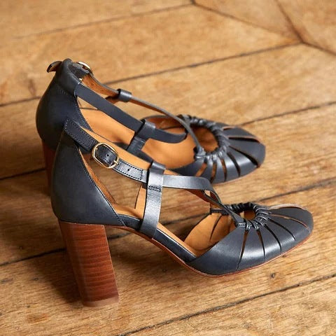 Sophie| High-Heel Sandalen mit Riemchen