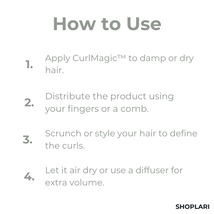CurlMagic™ Locken definierende Creme | Letzter Tag 50 % RABATT