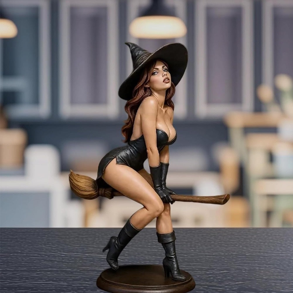 Spellbound Beauty – Sexy Hexen Bücherschrank-Figurine