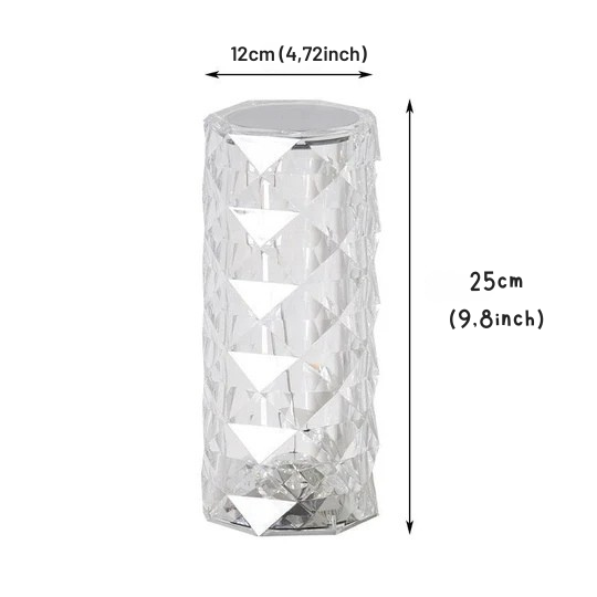 LumiKristall™ – Stilvolle LED-Tischlampe im Kristall-Design