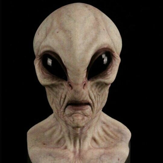 Alien Lustiger Maske 3