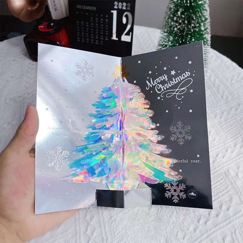3D-Weihnachtskarten — Entfalten Sie eine funkelnde Überraschung