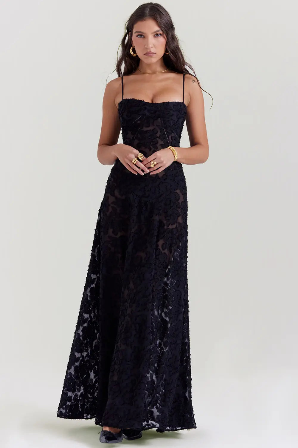 Quincy™ | Elegantes und zeitloses langes Kleid für jeden Anlass