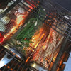 GrillTwist™ | Rotierender Grillkorb für müheloses und gleichmäßiges Garen