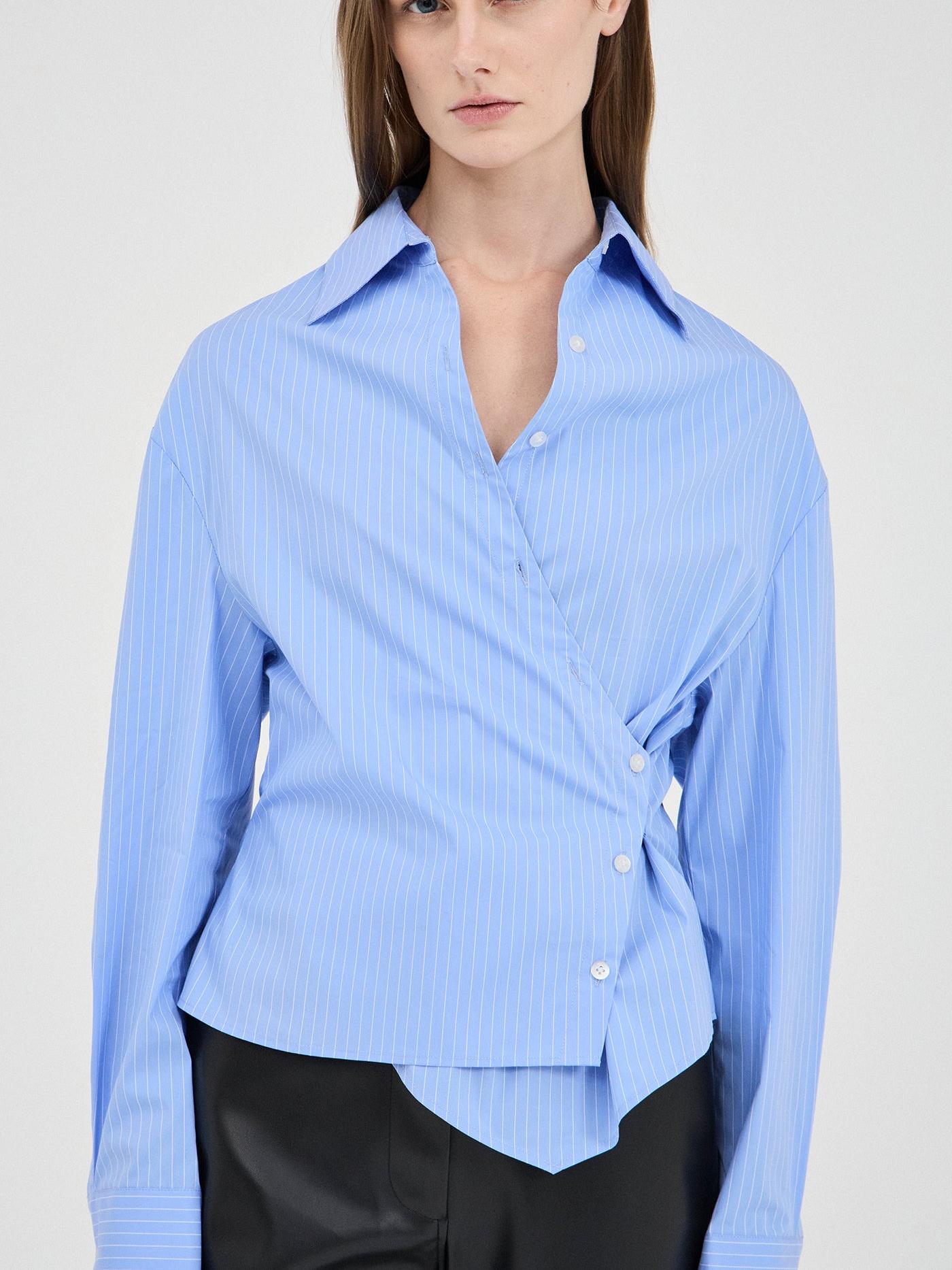 Origami Top™ | Streifenhemd