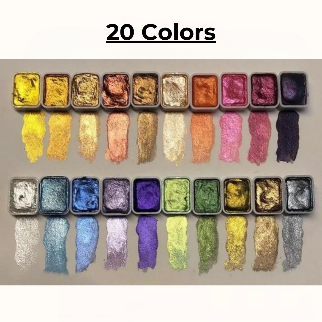 Aquarell Pearl™ Pro – Glänzende Farben mit Wow-Effekt