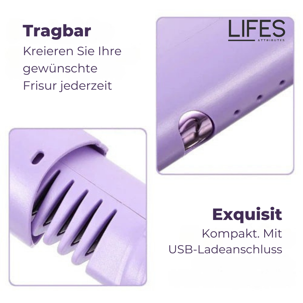 Lifeshaar | Keramik-Beschichteter Haarglätter