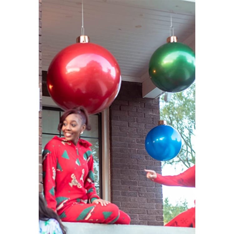 aldorian™-🎄Übergroße aufblasbare Weihnachtskugeln Dekoration🎈 | 🎁 Beim Kauf von 3 Gratis Versand🔥