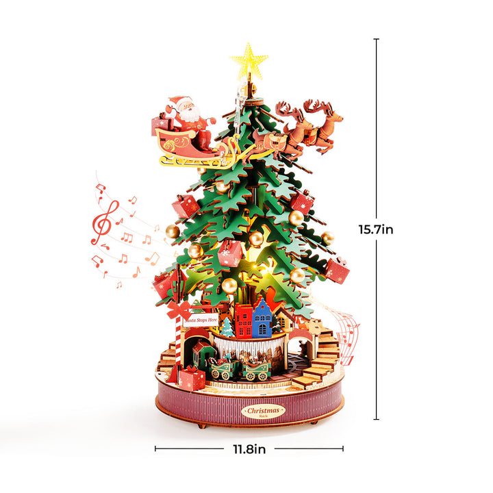 Rolife Weihnachtsmelodiebaum Musik Dreamer AMS01
