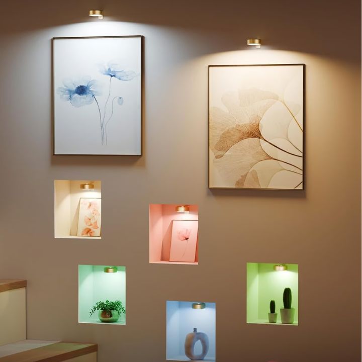 LumiFrame – Magnetische LED-Bilderleuchte| Dimmbar &amp; Wiederaufladbar