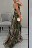 Giselle™ – Florales Maxikleid mit Cut-Out-Taille und Tüllrock