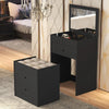 Smart Schminktisch mit 3 Schubladen + Gratis Hocker