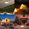 Lumenova® – Dein smarter Begleiter im Freien | 4-in-1 Campinglicht mit RGB-Lichterkette & Powerbank