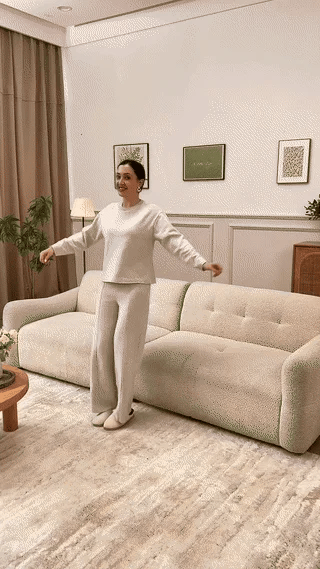 lusailstore - Weihnachts-Sofaüberwurf mit Motiv