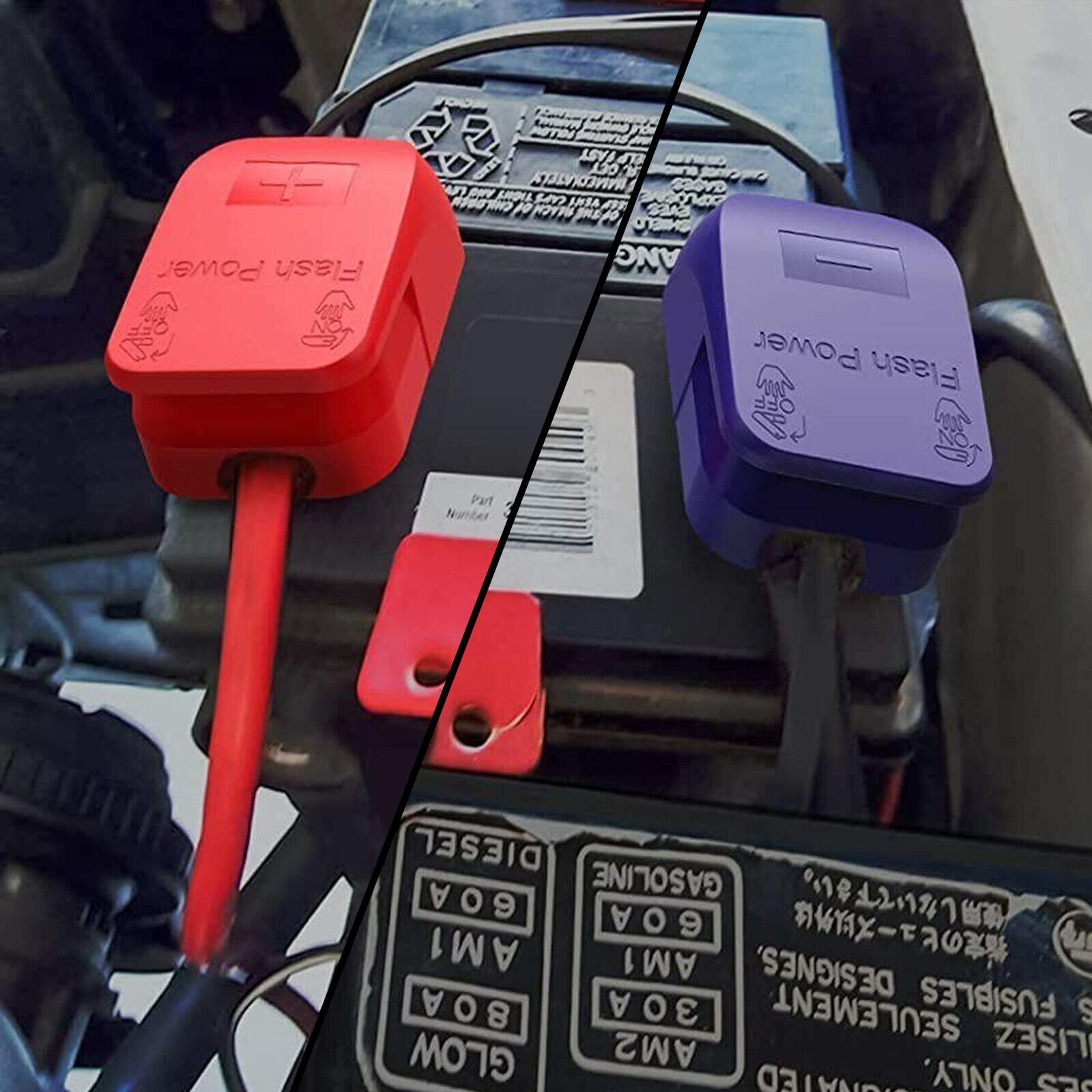 Schnellverschluss Batteriepole Klemmen