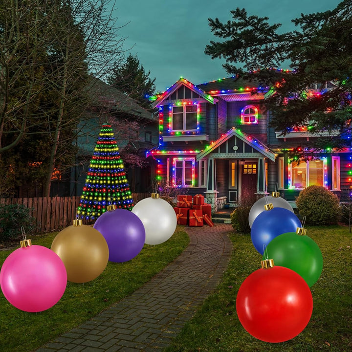 aldorian™-🎄Übergroße aufblasbare Weihnachtskugeln Dekoration🎈 | 🎁 Beim Kauf von 3 Gratis Versand🔥