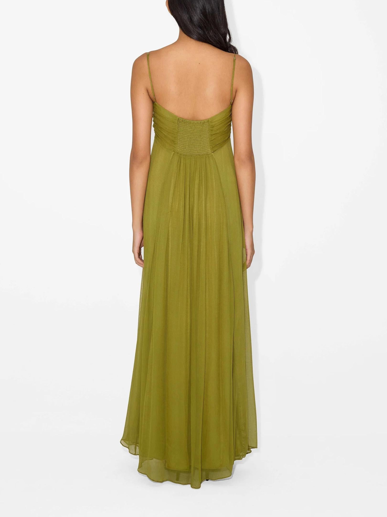 Heaven™ | Olive Morea Maxikleid
