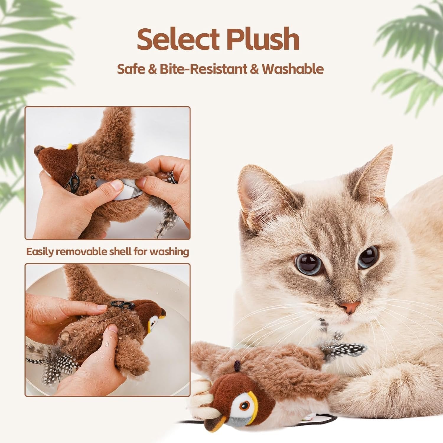 ChirpBuddy – Interaktives Vogelspielzeug für Katzen