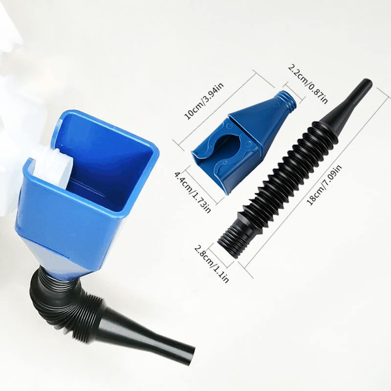 Eazy Drain™ - Flexibler Trichter für Entsorgungswerkzeuge
