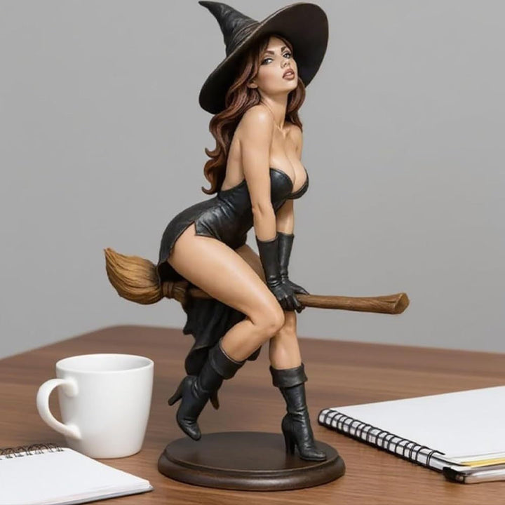 Spellbound Beauty – Sexy Hexen Bücherschrank-Figurine