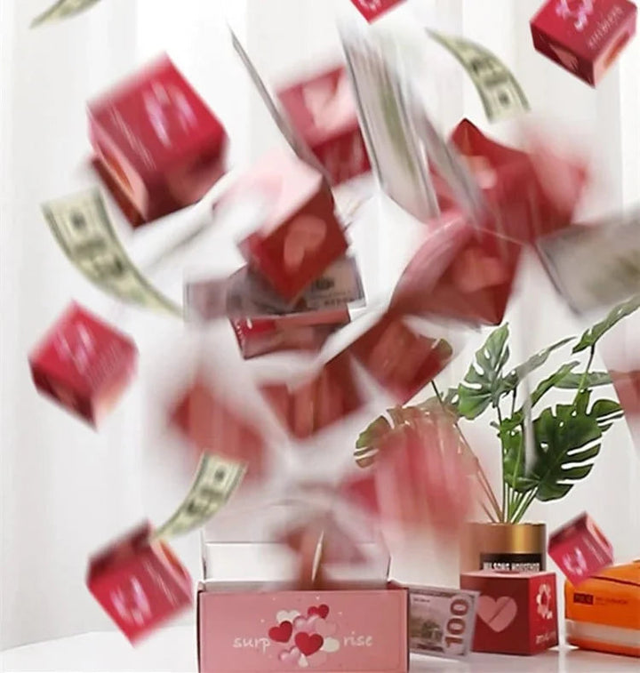 Überraschungsgeschenkkarton | Überraschen Sie Ihre Lieben mit einem einzigartigen und unvergesslichen Geschenk (inklusive 10 Bounce Boxes)