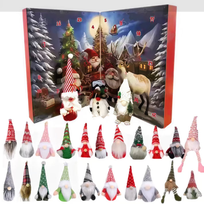 Gnom Adventskalender – 24 Tage voller Feiertagsfreude und Wunder
