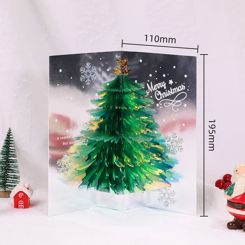 3D-Weihnachtskarten — Entfalten Sie eine funkelnde Überraschung