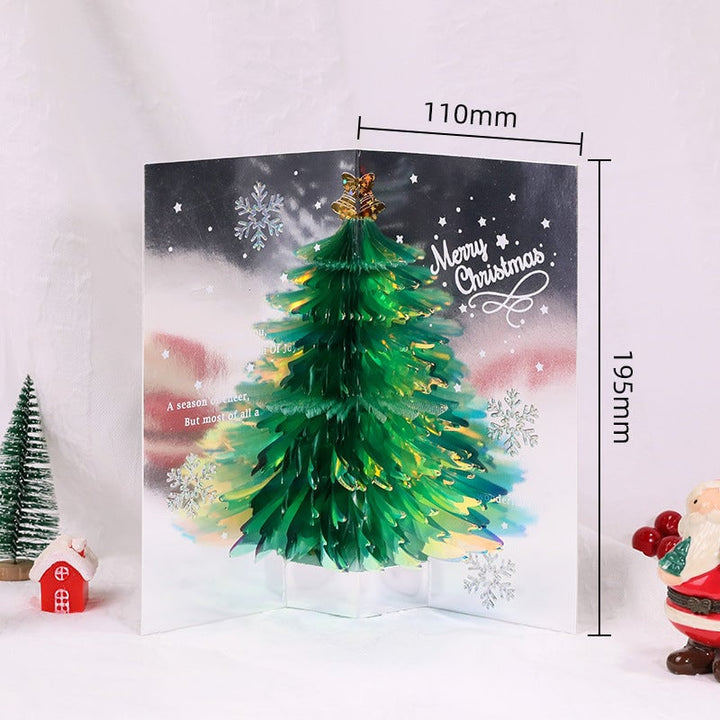 3D-Weihnachtskarten — Entfalten Sie eine funkelnde Überraschung