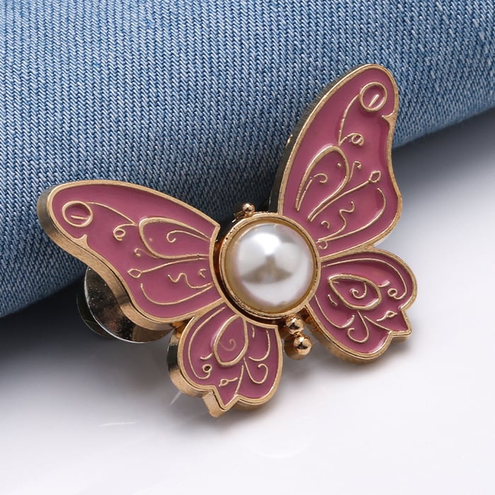 GlimmerWing – Stilvolles abnehmbares Schmetterlings-Spangen-Set