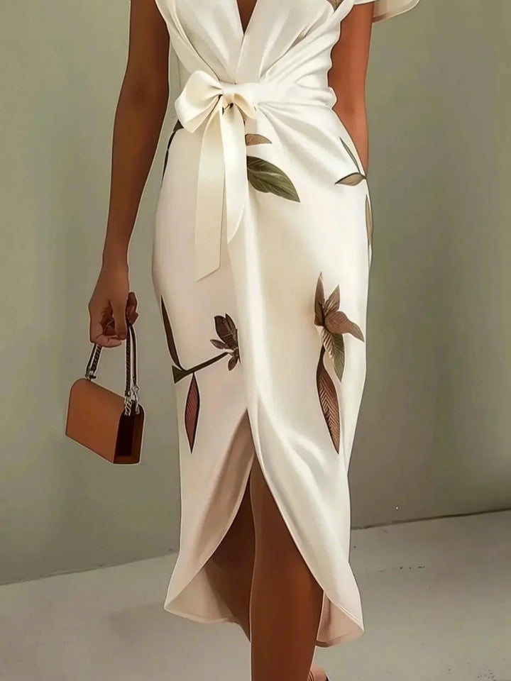 Amira | Elegant Wickelkleid