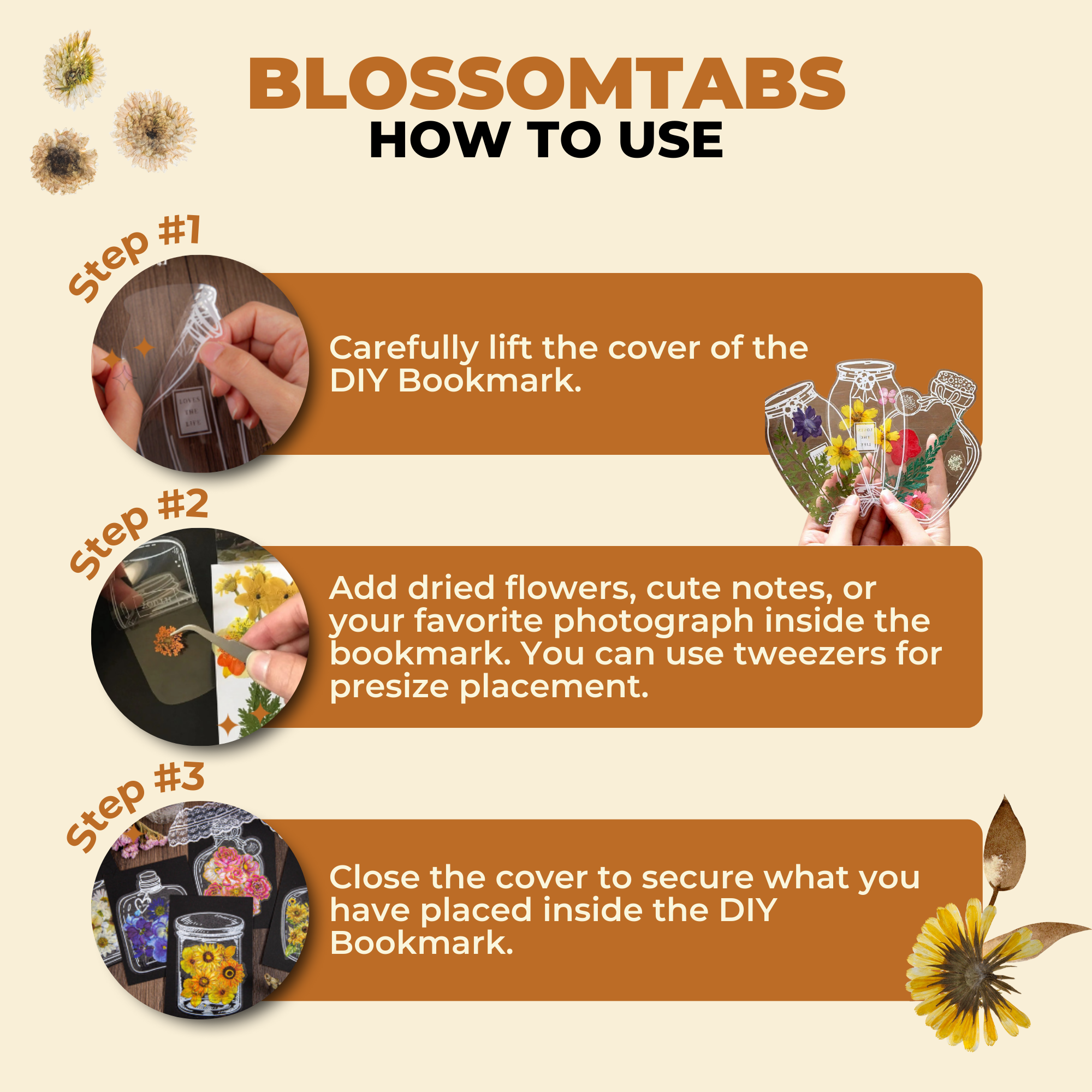 BlossomTabs™ - Perfekt für Bücherliebhaber