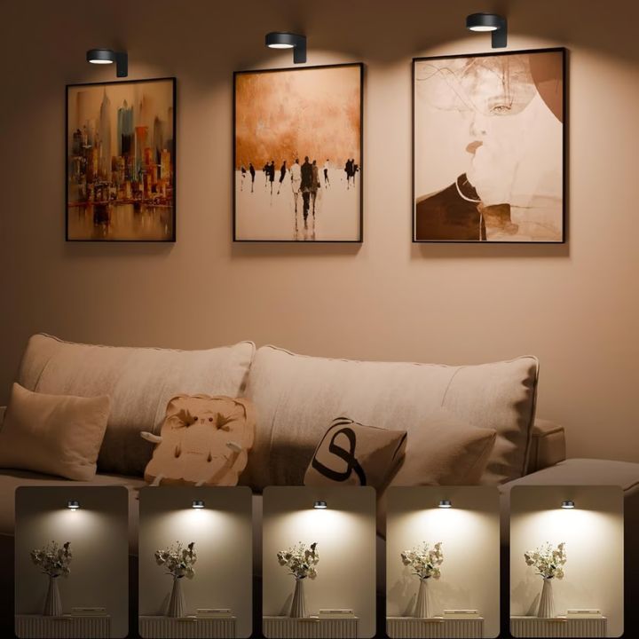 LumiFrame – Magnetische LED-Bilderleuchte| Dimmbar &amp; Wiederaufladbar