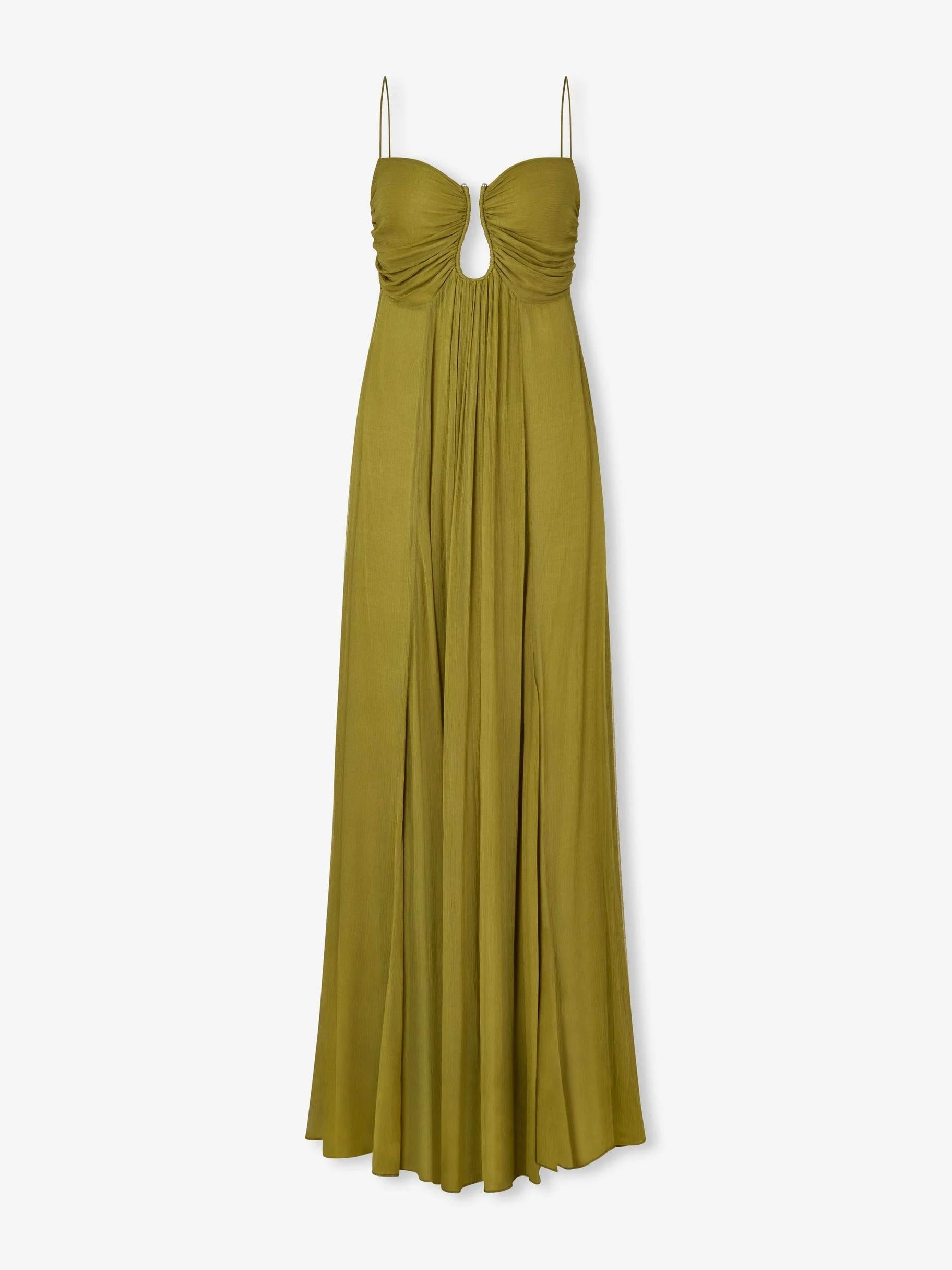 Heaven™ | Olive Morea Maxikleid