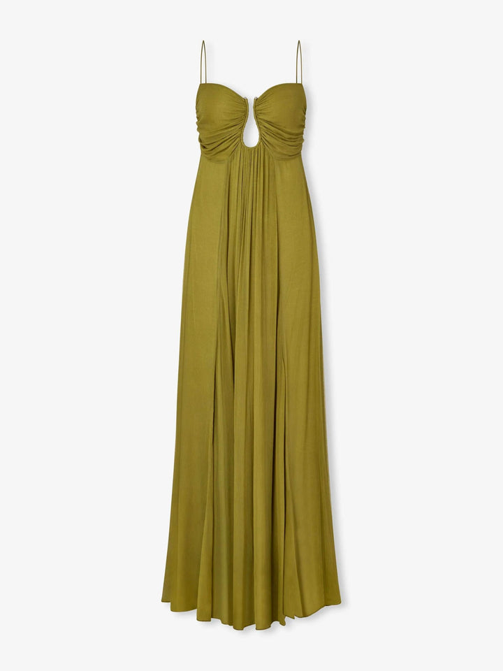 Heaven™ | Olive Morea Maxikleid