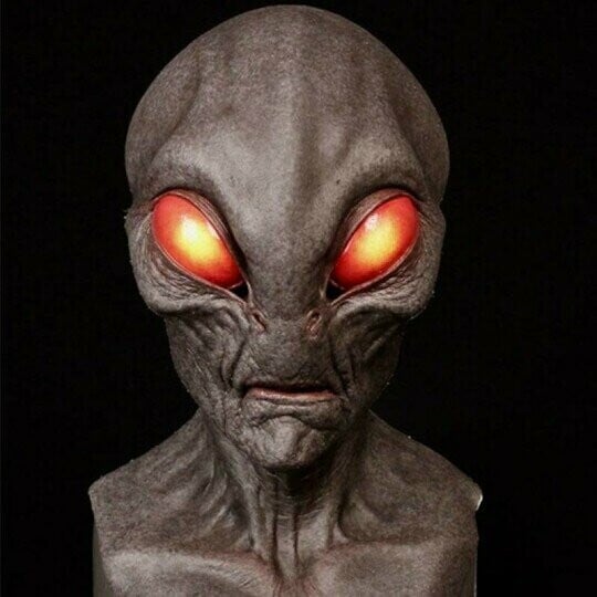 Alien Lustiger Maske 3