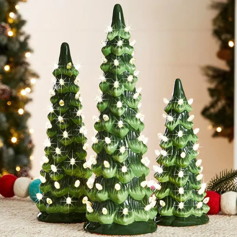 Tisch-Weihnachtsbäume — Sofortige festliche Atmosphäre zuhause