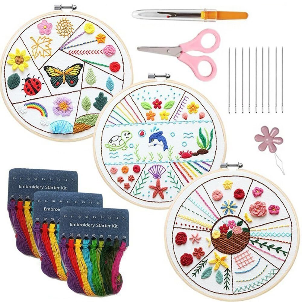 Stickerei-Set für Anfänger