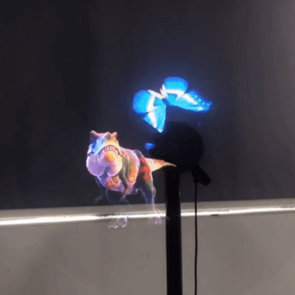 3D-Hologramm LED Lüfter Projektor