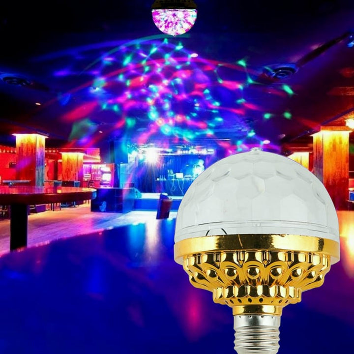 RGB Strobe LED Rotierende Glühbirne – Erschaffen Sie eine Partyatmosphäre mit bunten Lichtern!
